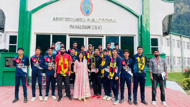 An inter AGSs / AGPS Cricket Tournament was conducted by AGS Behibagh. A Total of 08 x schools falling under HQ CIF (V) participated in the said Tournament. AGPS Pahalgam won the final match against AGS Aishmuqam.