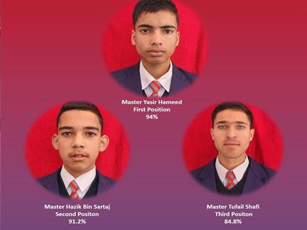 Heartiest congratulations to our class X toppers